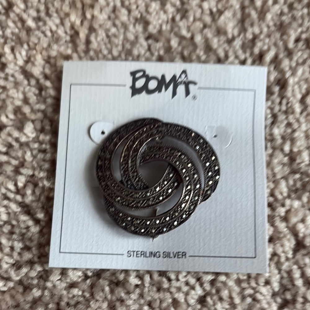 Bomar Sterling Silver Brooch